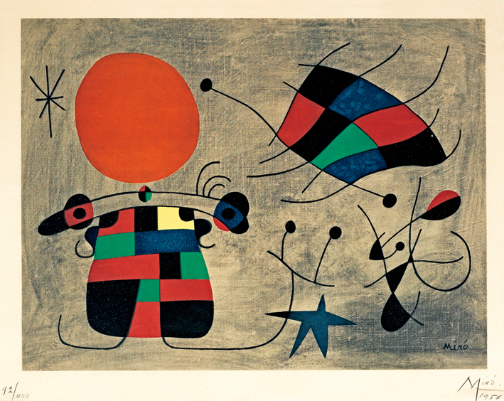  胡安·米罗 Joan Miró ——微笑的翅膀